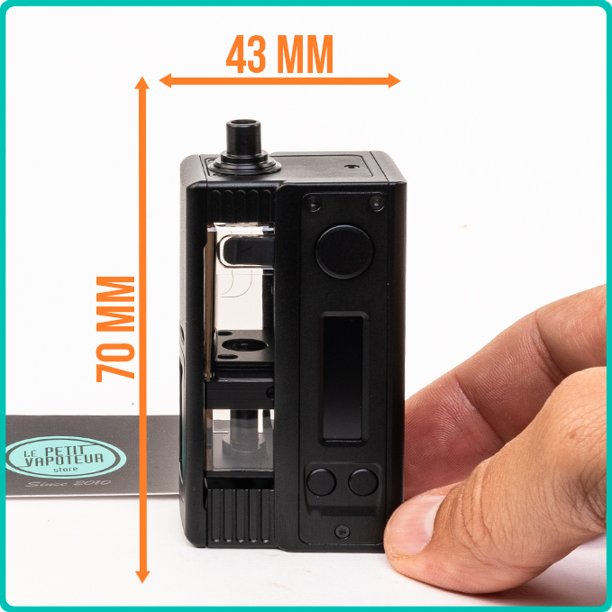 Dimensions du Stubby V2 AIO - Early Bird x Vaping Bogan